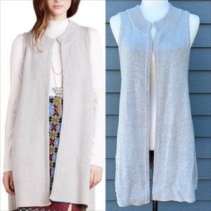 Anthropologie Moth Danna Duster Vest